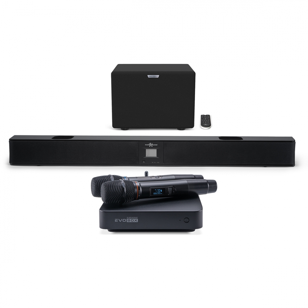 караоке-комплект EVOBOX Plus + EvoSound Bar (саундбар с караоке) в Мегионе