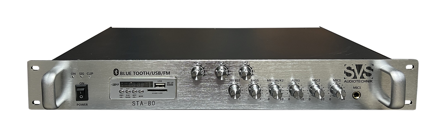 SVS Audiotechnik STA-80 Микшер-усилитель для систем Public Address в Мегионе