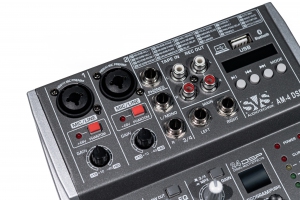 SVS Audiotechnik mixers AM-4 DSP Аналоговый микшерный пульт, 4-канала в Мегионе